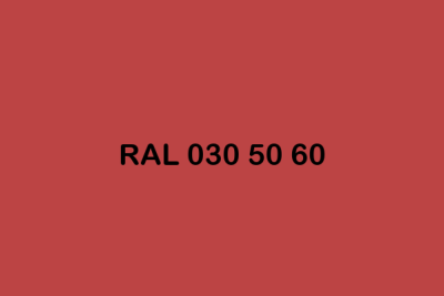 RAL 030 50 60 ral design