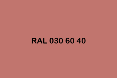 RAL 030 60 40 ral design