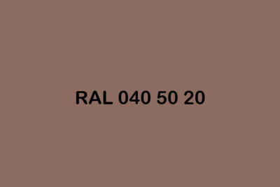 RAL 040 50 20 ral design