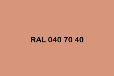 RAL 040 70 40 ral design