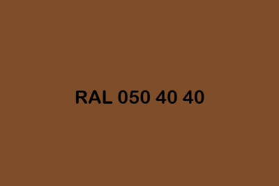 RAL 050 40 40 ral design