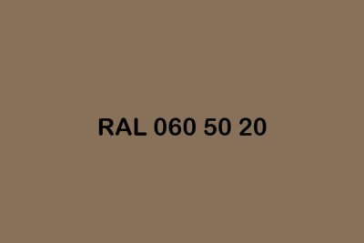 RAL 060 50 20 ral design