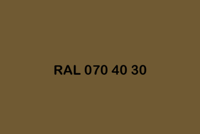 RAL 070 40 30 ral design