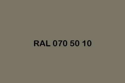 RAL 070 50 10 ral design