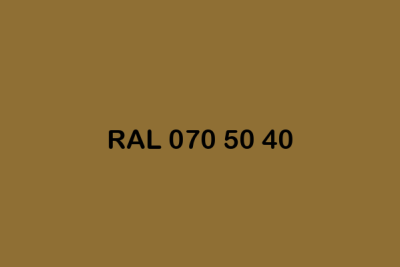 RAL 070 50 40 ral design