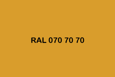 RAL 070 70 70 ral design