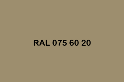RAL 075 60 20 ral design