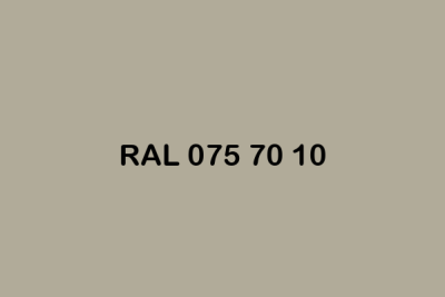 RAL 075 70 10 ral design