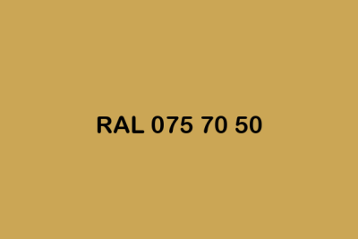 RAL 075 70 50 ral design