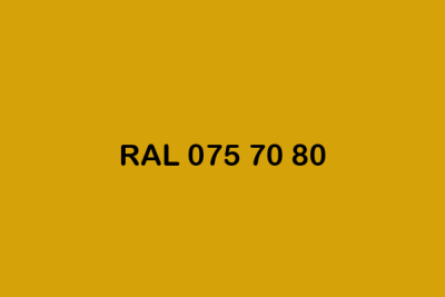 RAL 075 70 80 ral design