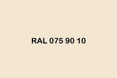 RAL 075 90 10 ral design