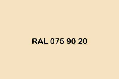 RAL 075 90 20 ral design