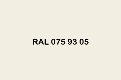 RAL 075 93 05 ral design