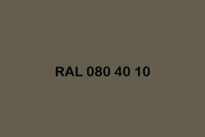 RAL 080 40 10 ral design