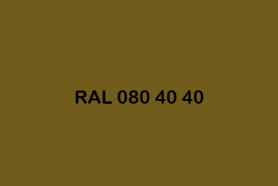 RAL 080 40 40 ral design