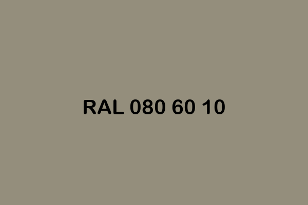 RAL 080 60 10 ral design