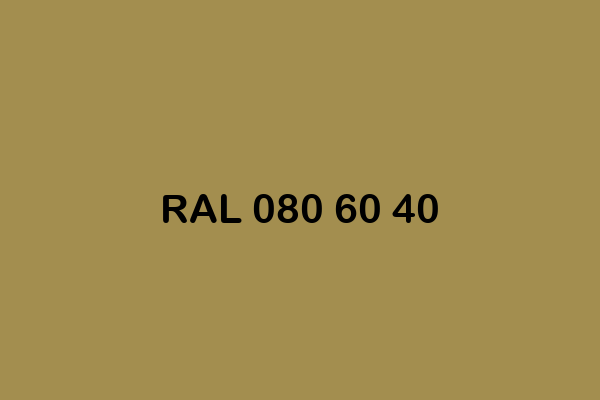 RAL 080 60 40 ral design