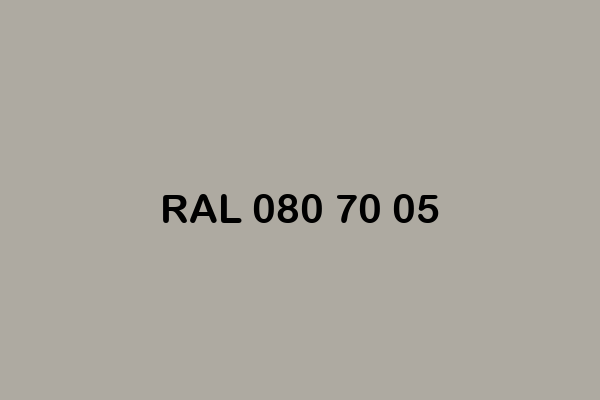 RAL 080 70 05 ral design