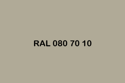 RAL 080 70 10 ral design