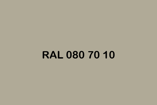 RAL 080 70 10 ral design