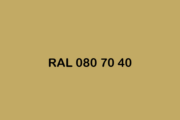 RAL 080 70 40 ral design