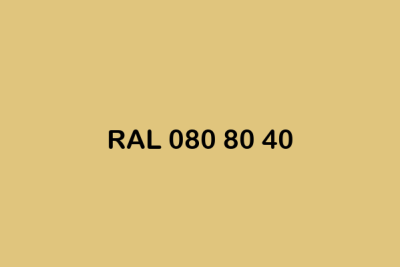 RAL 080 80 40 ral design