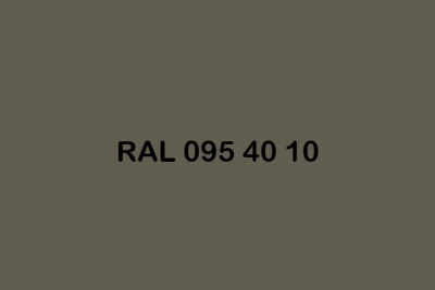 RAL 095 40 10 ral design
