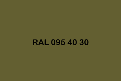 RAL 095 40 30 ral design