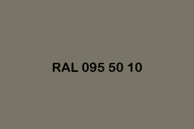 RAL 095 50 10 ral design