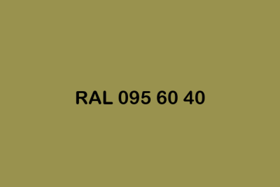 RAL 095 60 40 ral design