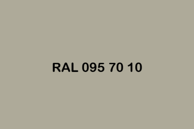 RAL 095 70 10 ral design