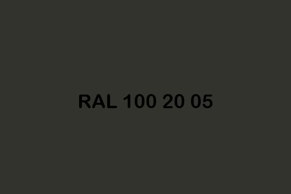 RAL 100 20 05 ral design