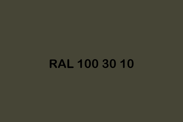 RAL 100 30 10 ral design