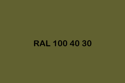 RAL 100 40 30 ral design