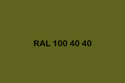 RAL 100 40 40 ral design