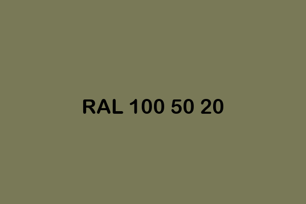 RAL 100 50 20 ral design