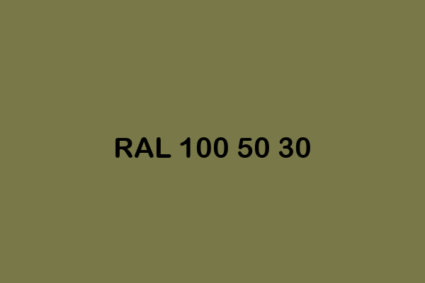 RAL 100 50 30 ral design