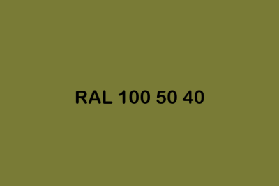 RAL 100 50 40 ral design