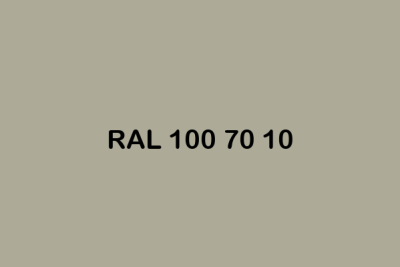 RAL 100 70 10 ral design