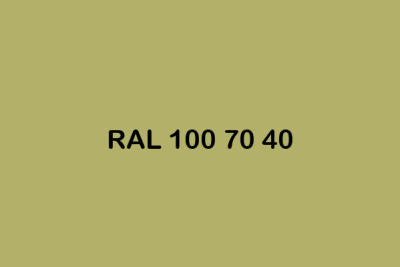 RAL 100 70 40 ral design