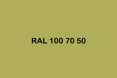 RAL 100 70 50 ral design