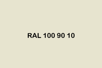 RAL 100 90 10 ral design