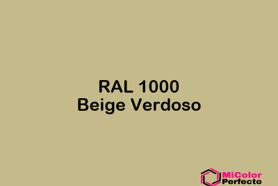 RAL 1000 Beige Verdoso