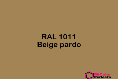 RAL 1011 Beige pardo