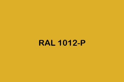RAL 1012 P ral plastics p1