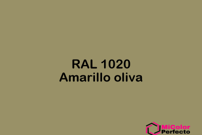 RAL 1020 Amarillo oliva