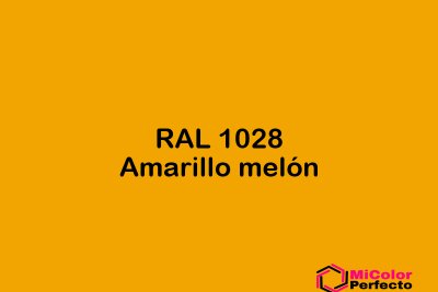 RAL 1028 Amarillo melon