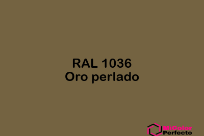 RAL 1036 Oro perlado