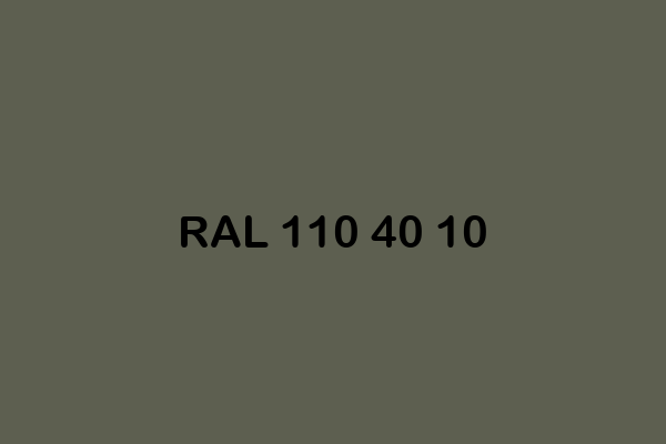 RAL 110 40 10 ral design