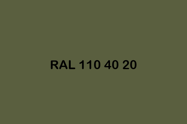 RAL 110 40 20 ral design